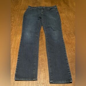 Old Navy Mid-Rise Dark Blue Denim Jeans